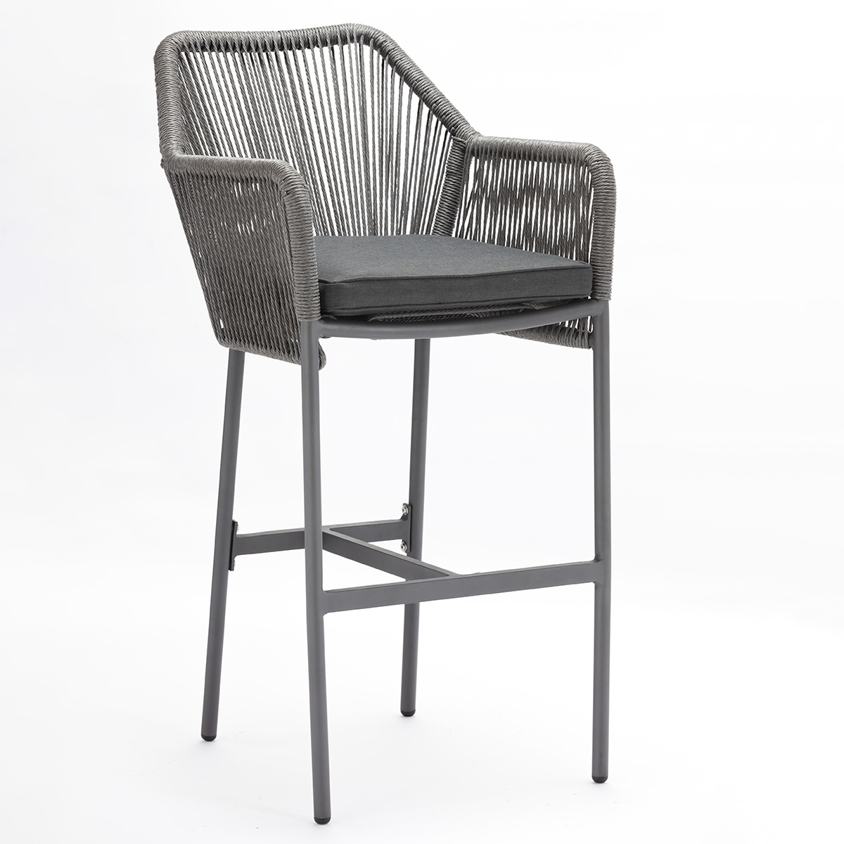Outdoor PE Rattan Bar Stool 1