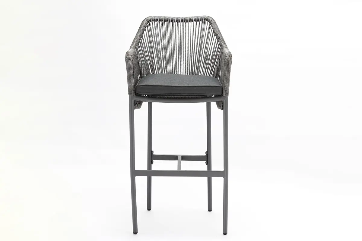 Best Outdoor PE Rattan Bar Stool – Handcrafted with Aluminum Frame for Patio & Garden AD692029-BAR+AD751019 Pricelist, Quotes