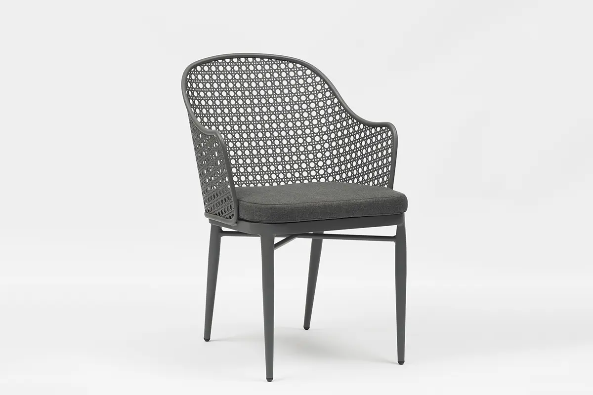 High-Quality Momo Outdoor Aluminum Perforated Chair With Cushion - AD632099 Supplier, Suppliers