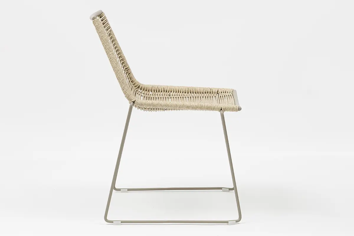 Cheap Kola Modern Steel Frame Wicker Outdoor Chair for Patio Dining - AD722030 Suppliers, Pricelist