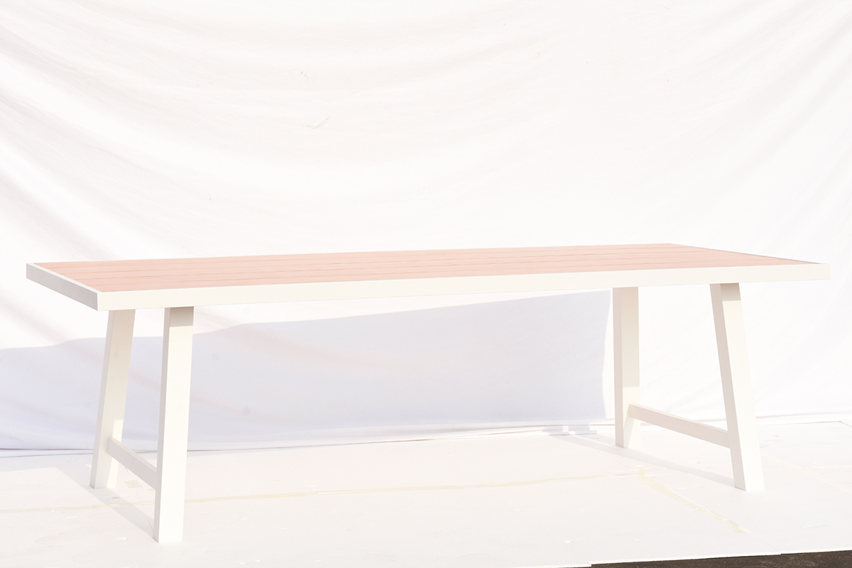 Outdoor Aluminum Table View 1