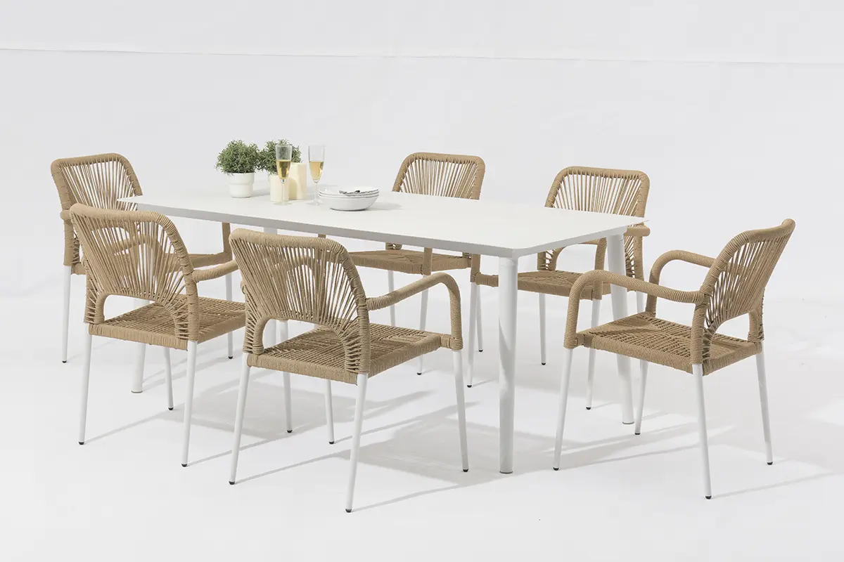 Best Lotsu alum dining 7pcs set-AD720009+AD647014 Factories, Exporters