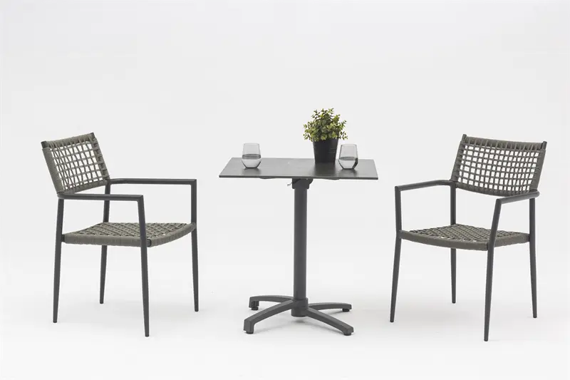 China Garden Demon Rattan Chair & Etah Aksu Table-AD862005+AD751018 Supplier, Factories