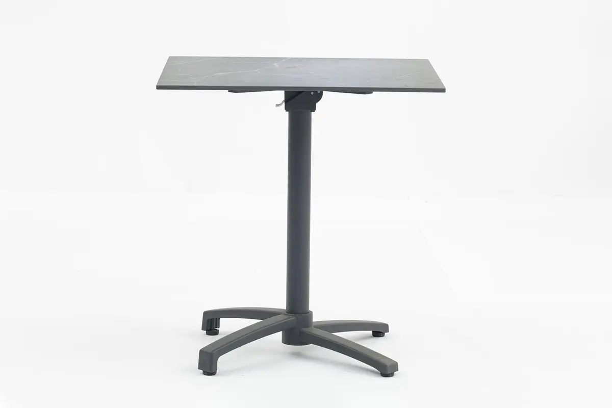 Best Hot sale factory direct four leg metal Alum table base with top for restaurant - AD751018 Factory, Service