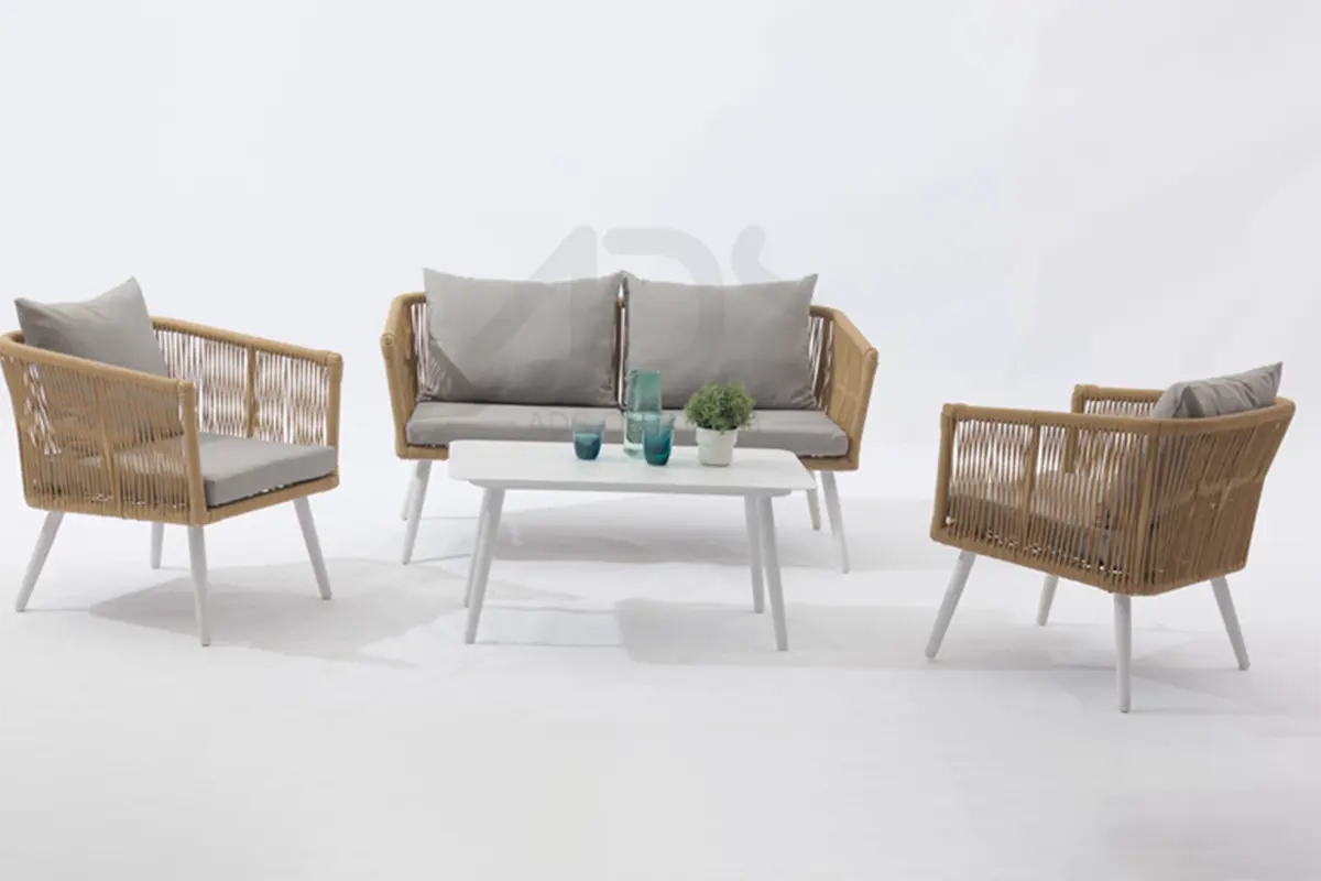 High-Quality Outdoor beautifully combines modern design Dili alum rattan sofa-AD725013-4 Supplier, Exporter