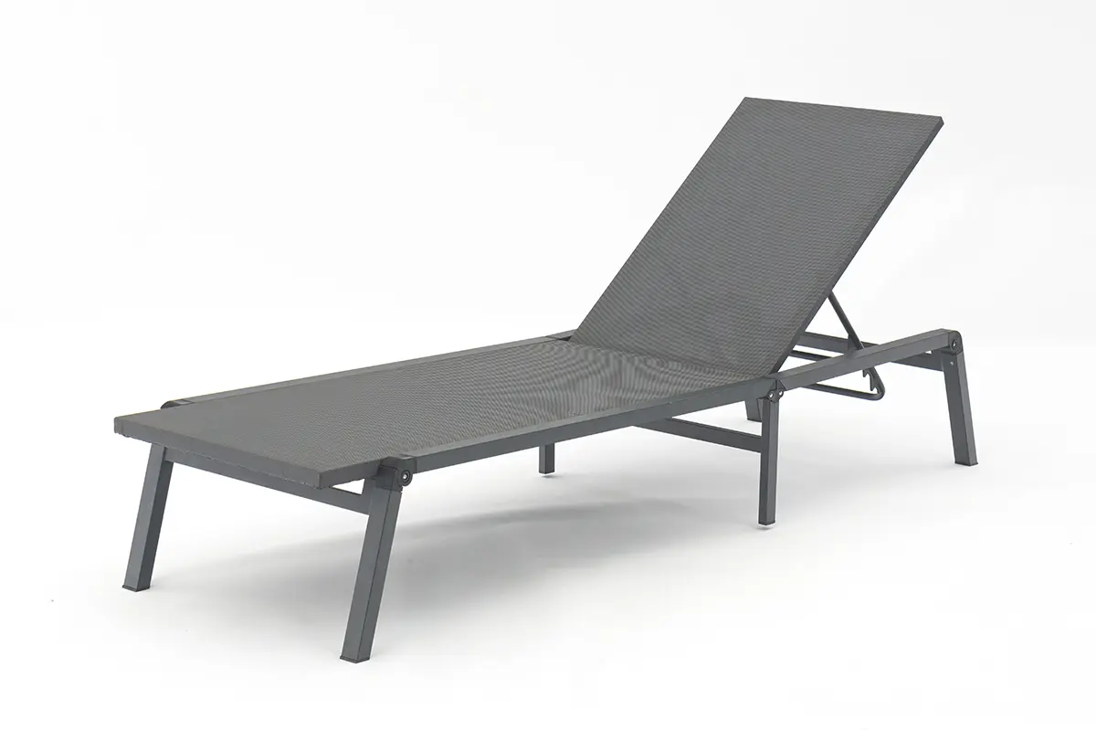 Best Yoga All Weather Pool Furniture Adjustable Beach Outdoor Sun Lounge Chair With Aluminum Frame&Textilene-AD607001-1 Quotes, Products