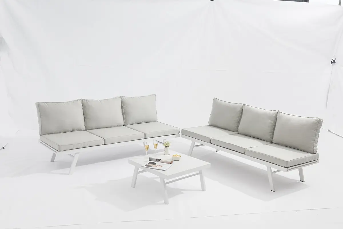 Wholesale Outdoor TXT-aluminum Windwill sofa set combines modern elegance - AD647015 Companies, Products