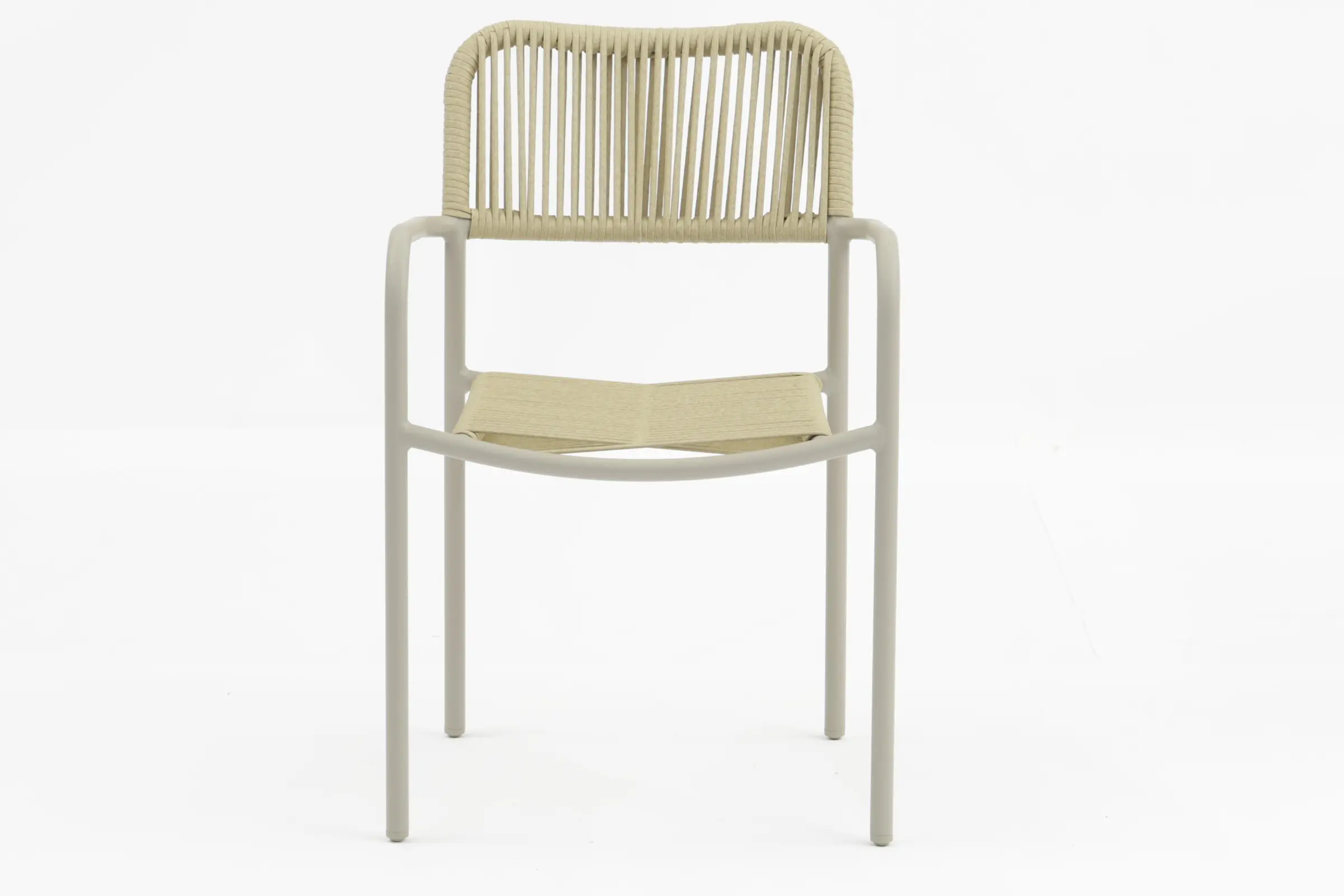 Wholesale Outdoor dining stackable aluminum rattan bistro wicker chair AD562012-1 Factory, Product
