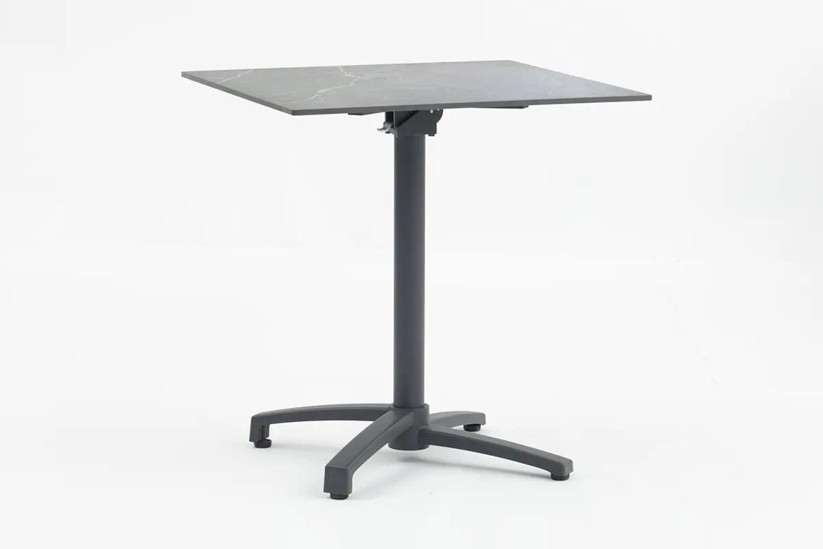 Best Hot sale factory direct four leg metal Alum table base with top for restaurant - AD751018 Factory, Service