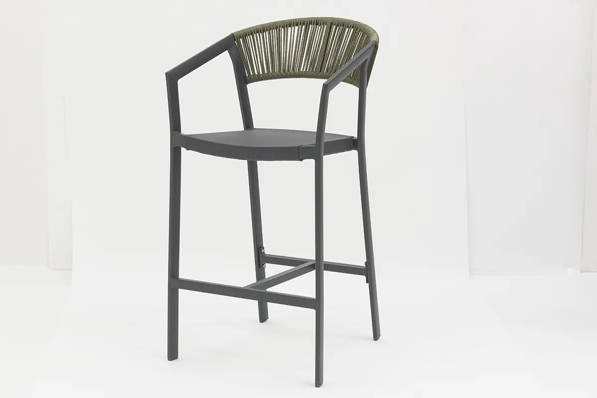 High-Quality PE Rattan Bar set with Aluminum Frame - Stackable, Weather-Resistant, and Stylish for Patios AD932007 BAR+AD551011 Manufacturers, Quotes