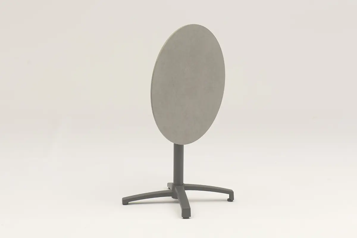 Cheap Modern Industrial Round Restaurant Coffee Dinning Metal Table Bases with Ceramic Table Top- AD751014 Suppliers, Pricelist