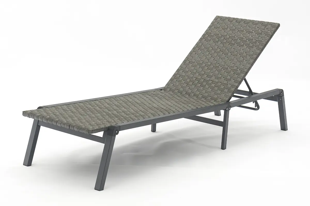 Buy Yoga All Weather Pool Furniture Adjustable Beach Outdoor Sun Lounge Chair With Aluminum Frame-AD607001 Exporters, Product