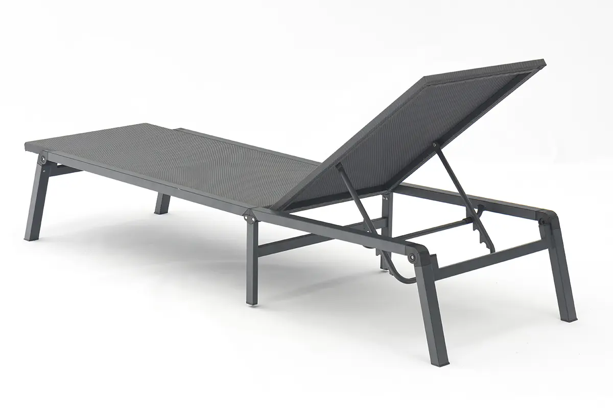 Buy Yoga All Weather Pool Furniture Adjustable Beach Outdoor Sun Lounge Chair With Aluminum Frame-AD607001 Exporters, Product