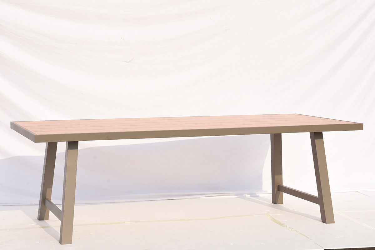 Outdoor Aluminum Table View 2