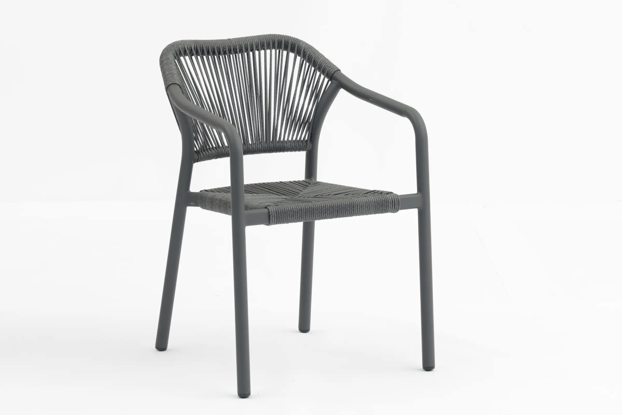 Wholesale Outdoor dining stackable aluminum rattan bistro wicker chair-AD642347 Pricelist, Quotes