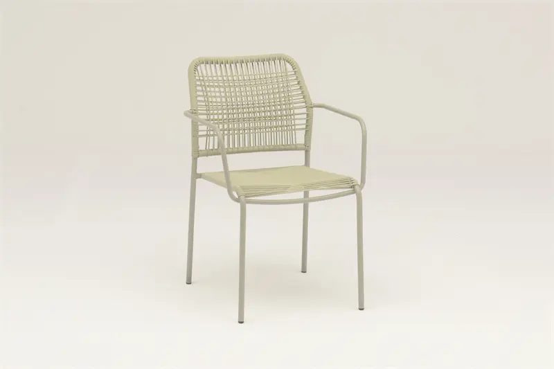 Best Collett Outdoor dining stackable steel rattan bistro wicker chair - AD632068 Companies, Products