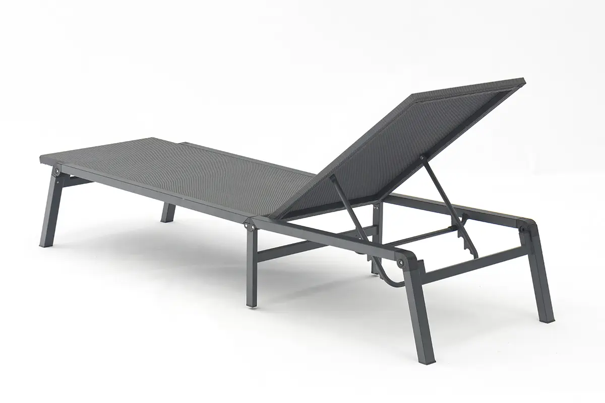 Best Yoga All Weather Pool Furniture Adjustable Beach Outdoor Sun Lounge Chair With Aluminum Frame&Textilene-AD607001-1 Quotes, Products