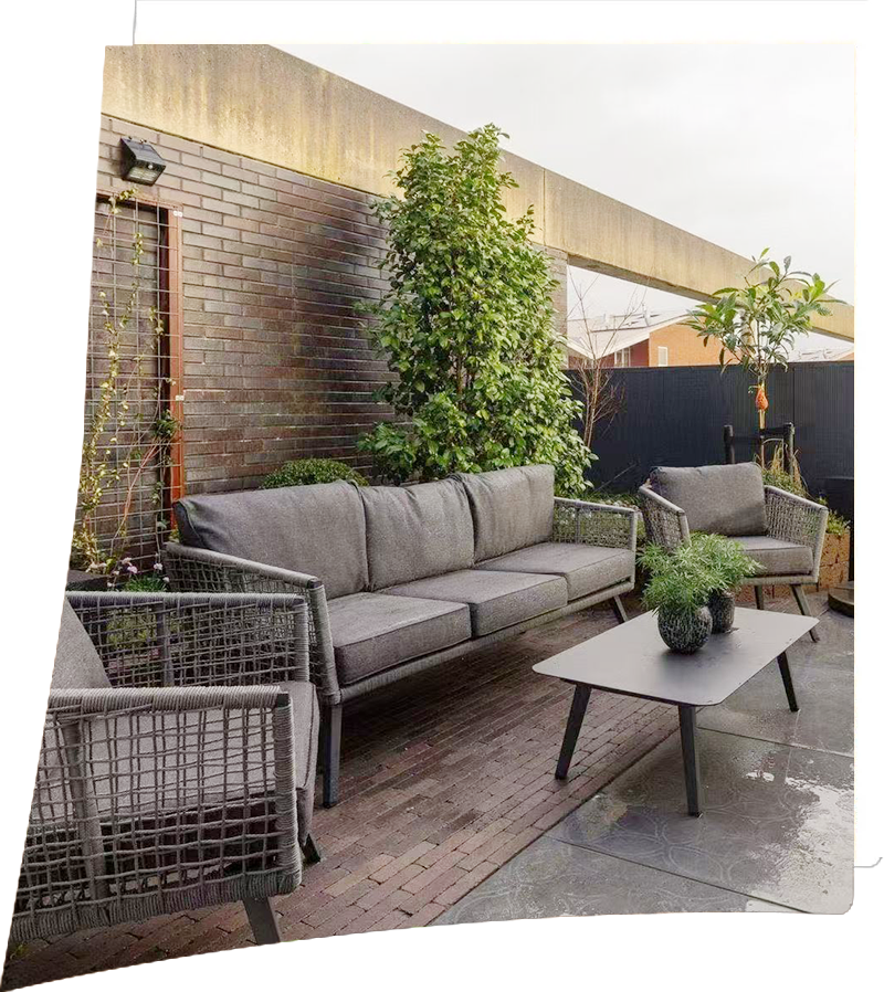 Narvik Sofa by ADS Outdoor Furniture - Scandinavian Design Outdoor Lounge Sofa