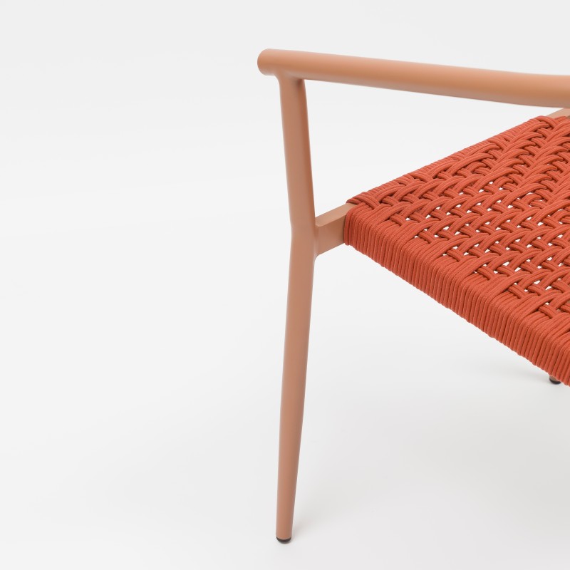 Contemporary Outdoor Woven Rope Chair Design