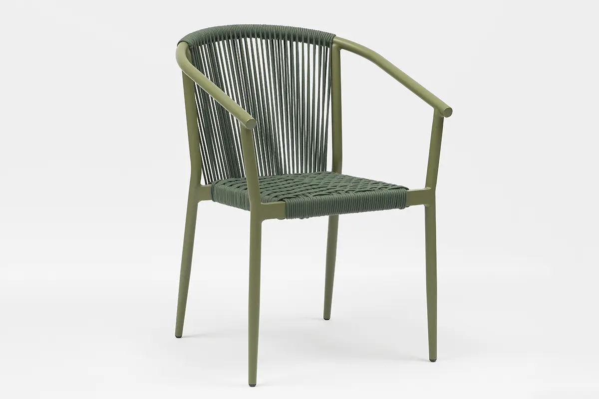 Best IKA Outdoor Aluminum Olefin Rope Woven Chair - AD212005 Product, Products