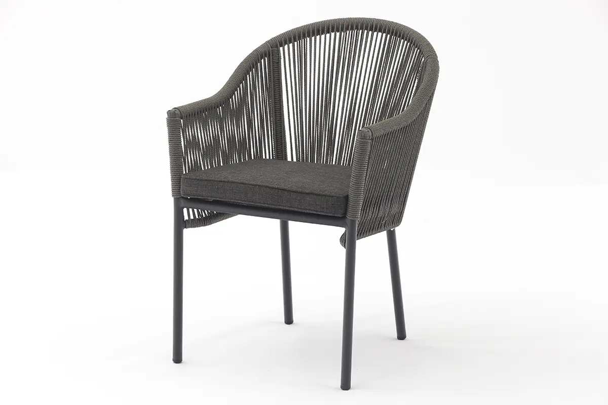 Cheap Outdoor dining stackable aluminum rattan bistro wicker chair-AD692067B Manufacturers, Service