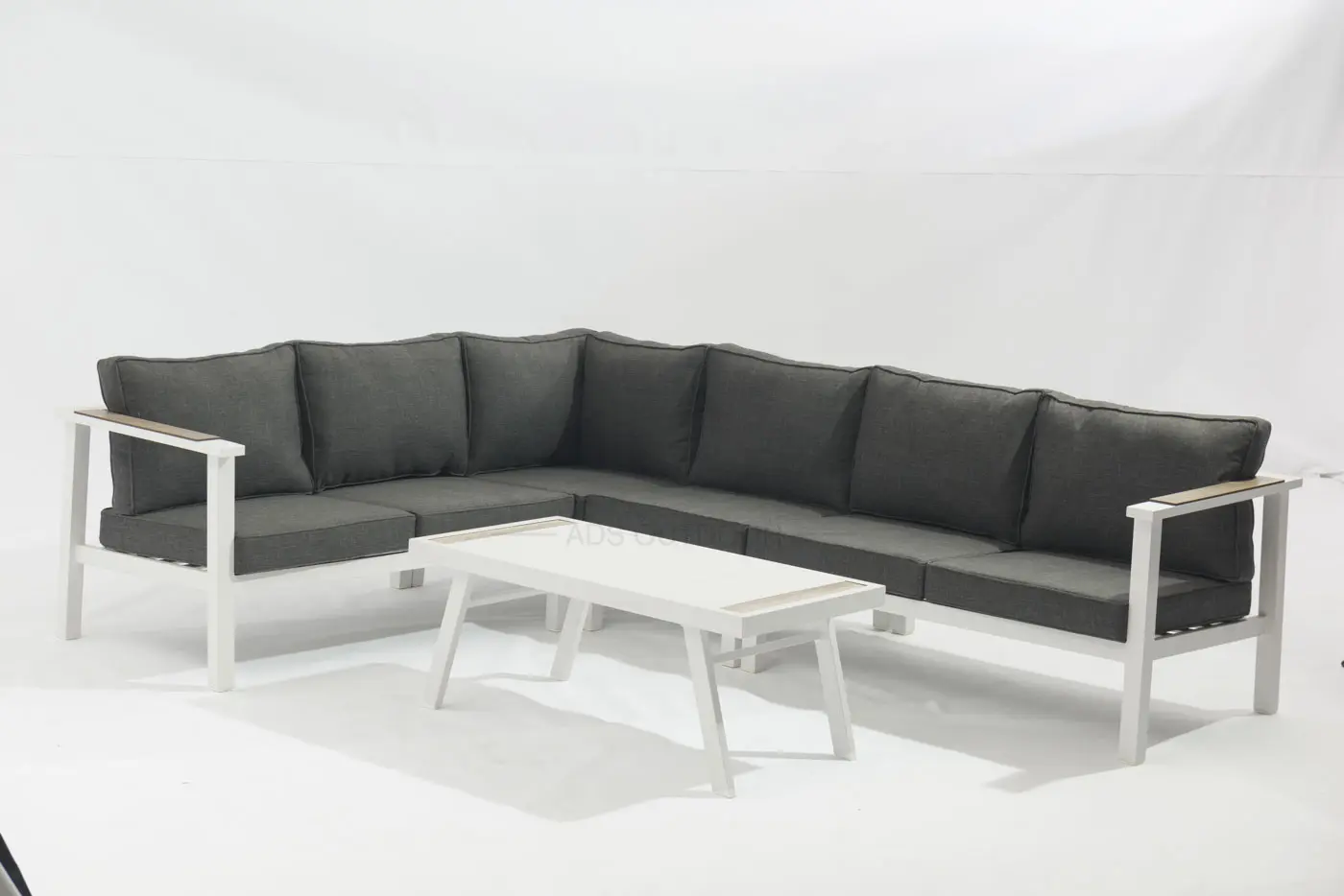 Best Outdoor full-aluminum AD705008-5 Boulia alum sofa 5pcs set combines modern elegance Exporters, Companies