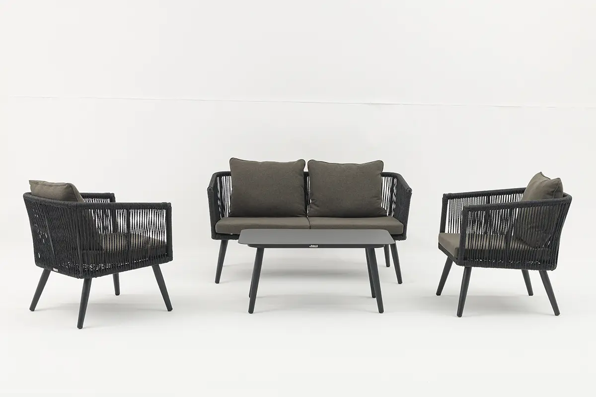 High-Quality Outdoor beautifully combines modern design Dili alum rattan sofa-AD725013-4 Supplier, Exporter