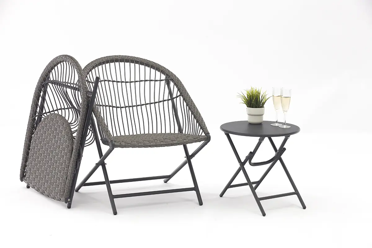 High-Quality Yolanda Foldable Garden Chair and coffee table-AD605004 Exporter, Service