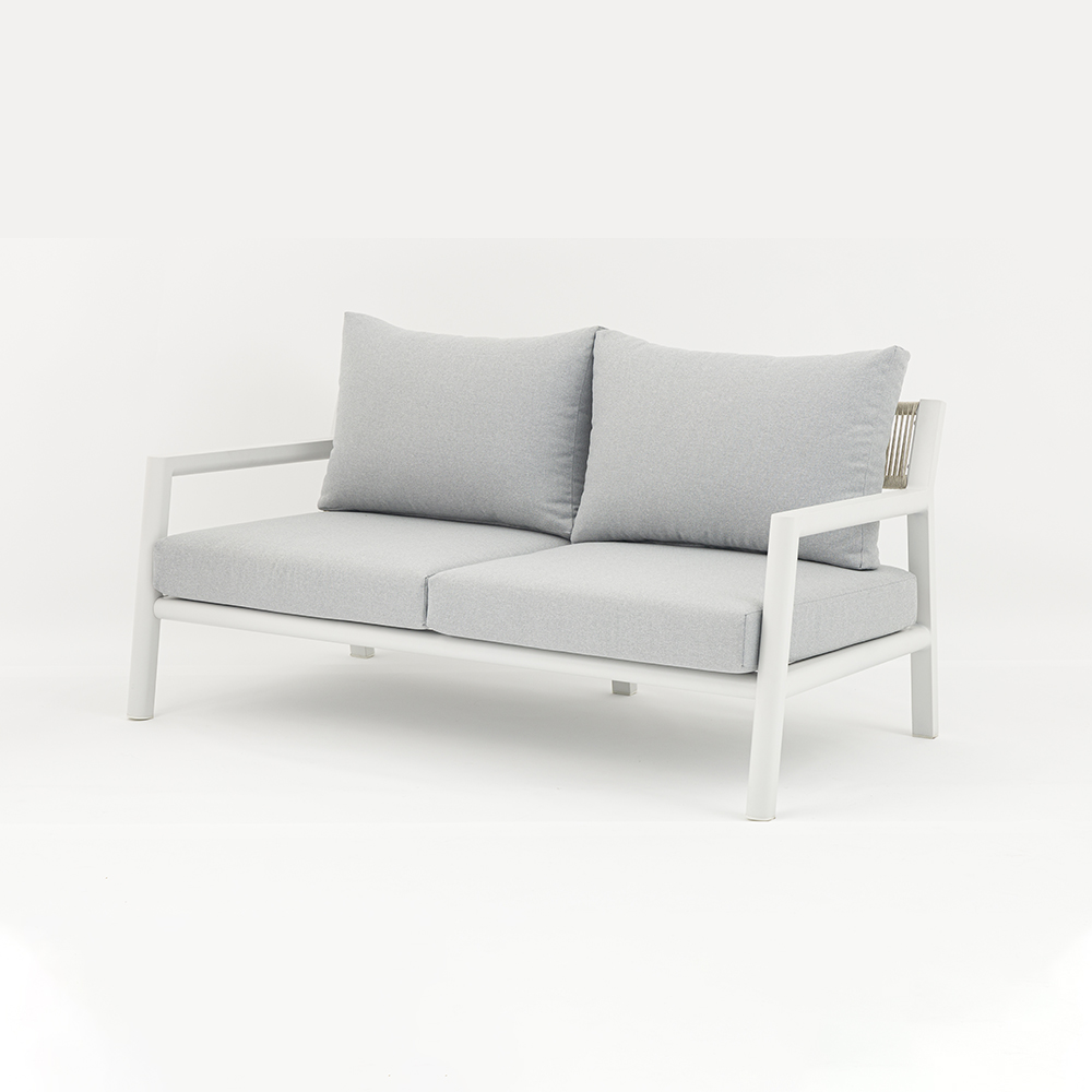 Outdoor aluminum rope sofa set detail 2