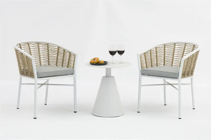 Cheap Garden Chard alum rattan chair & Haven Table-AD682010+AD551012 Manufacturers, Exporters