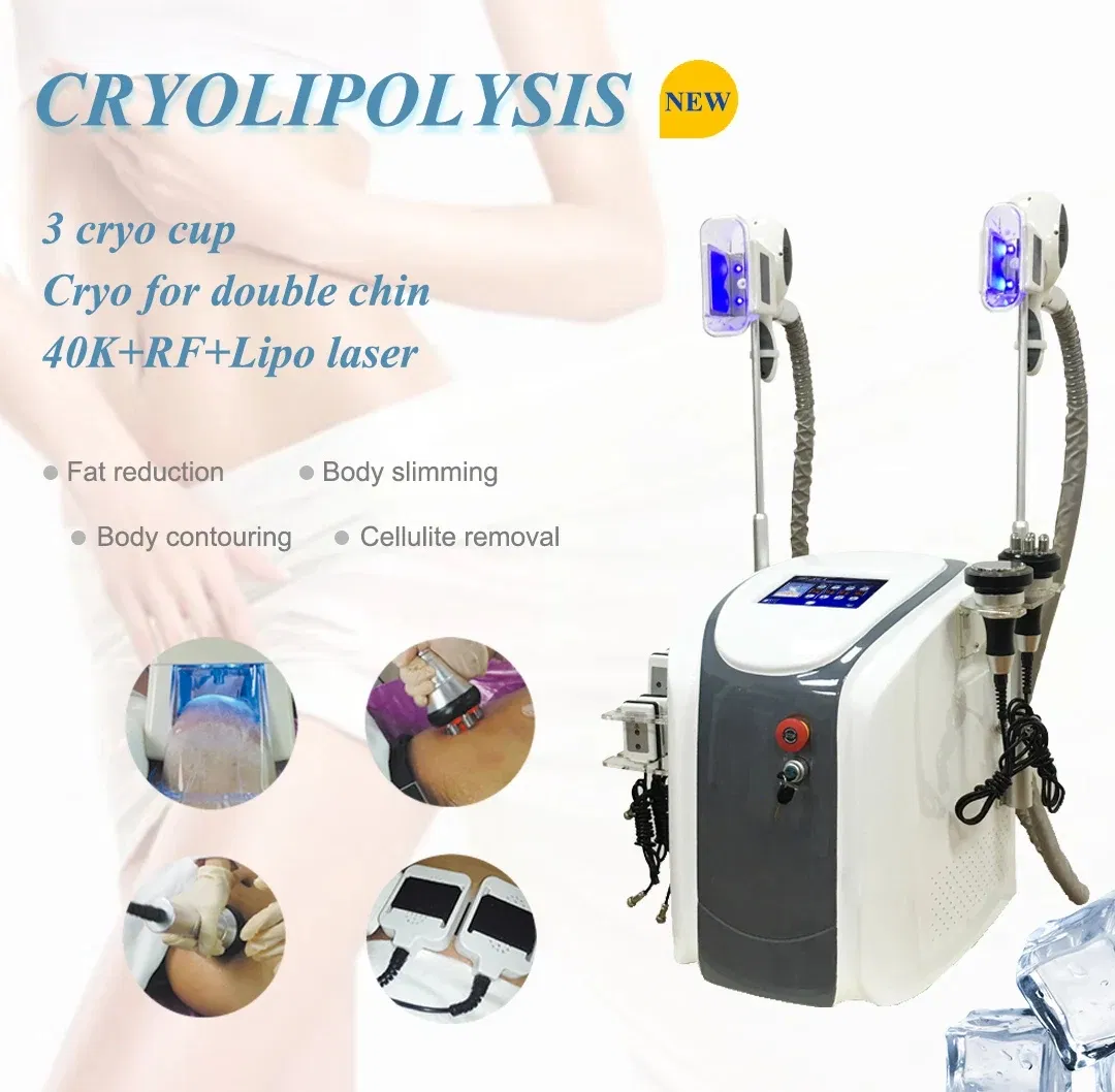 Body Cryo Beauty Machine Cavitation Slimming Machine 3 in 1 Slimming Machine
