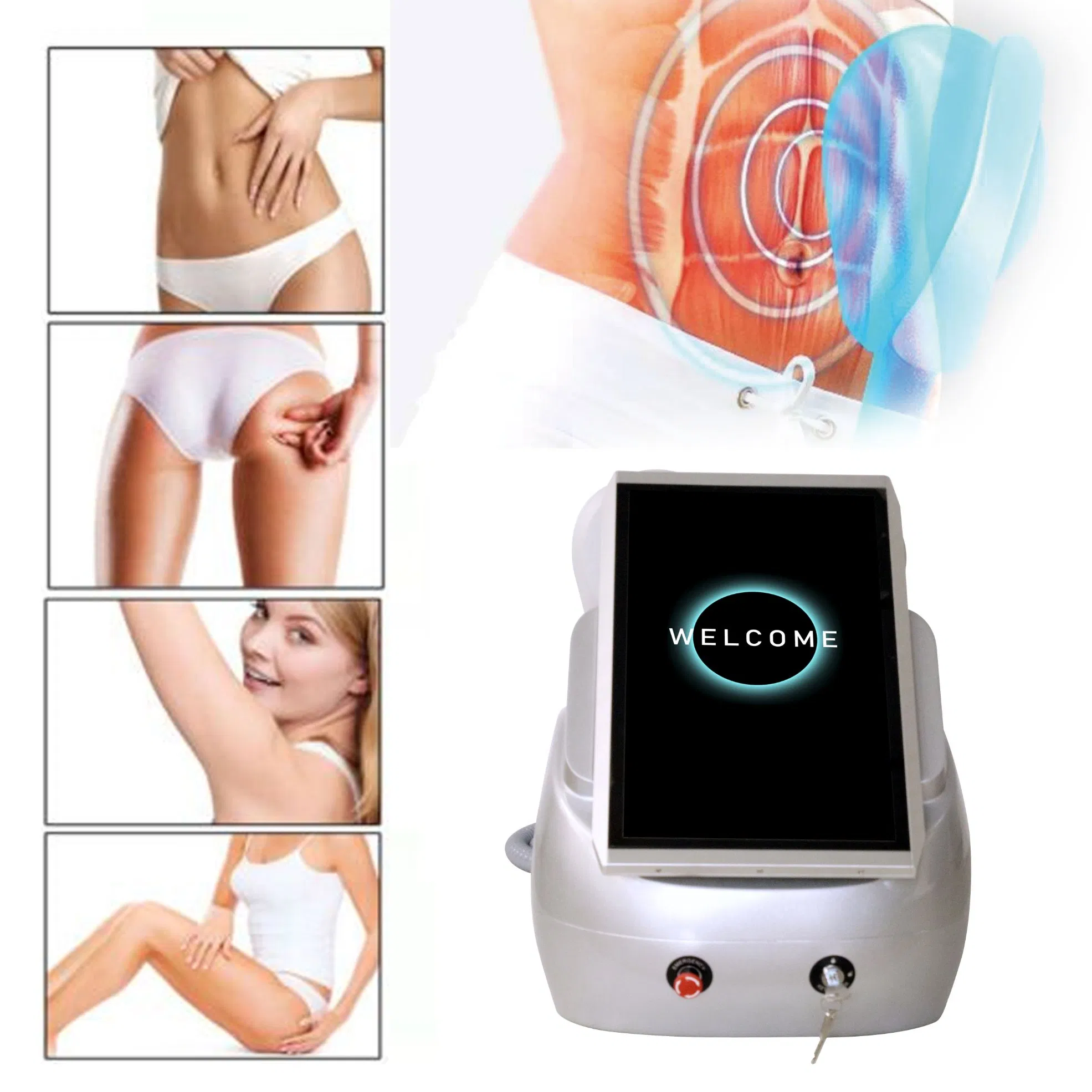 Km EMS Muscle Sculptor Stimulator Electromagnetic Body Shaping Slimming System