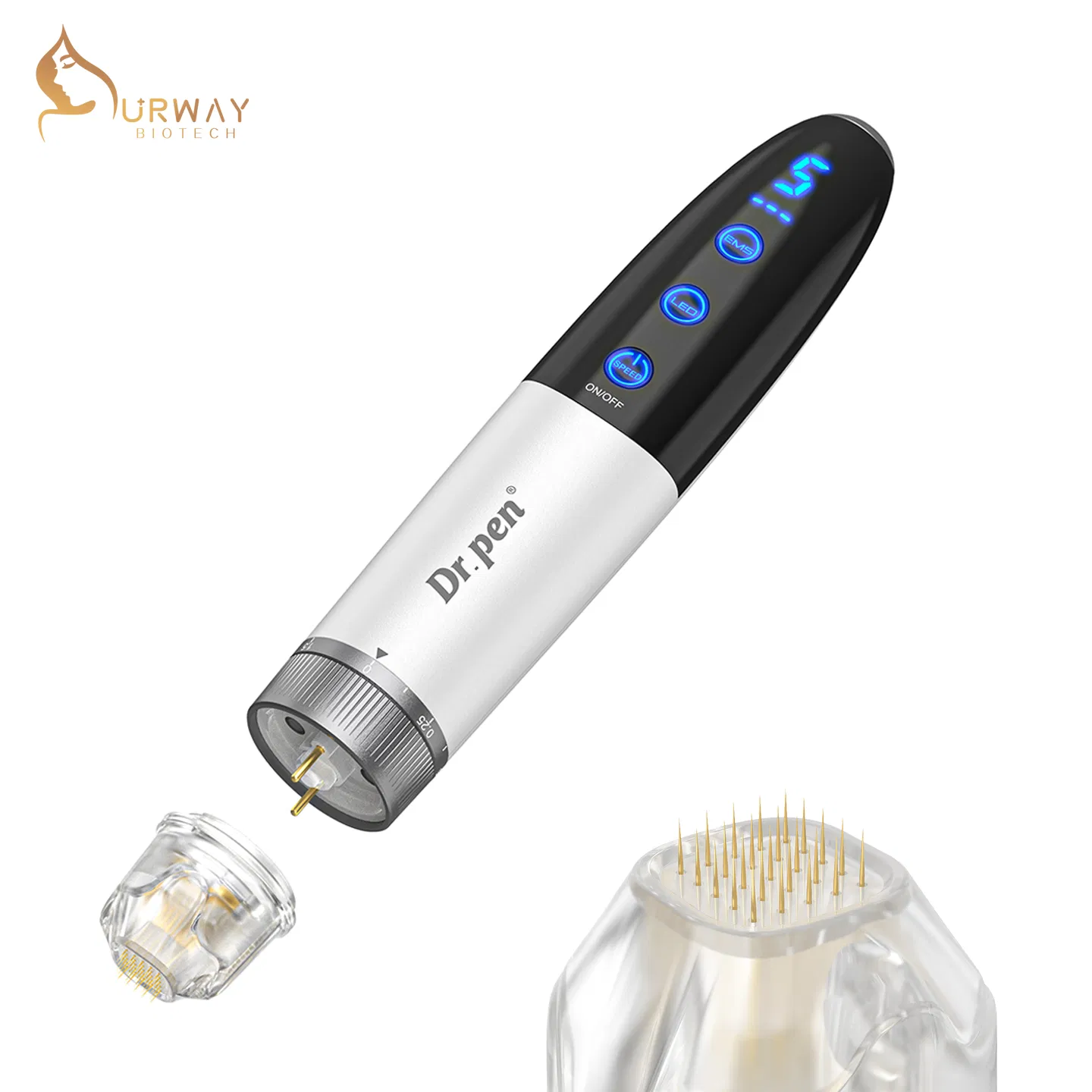 Micro Needle Pen Q1s Microneedling Facial Removes Acne Scars