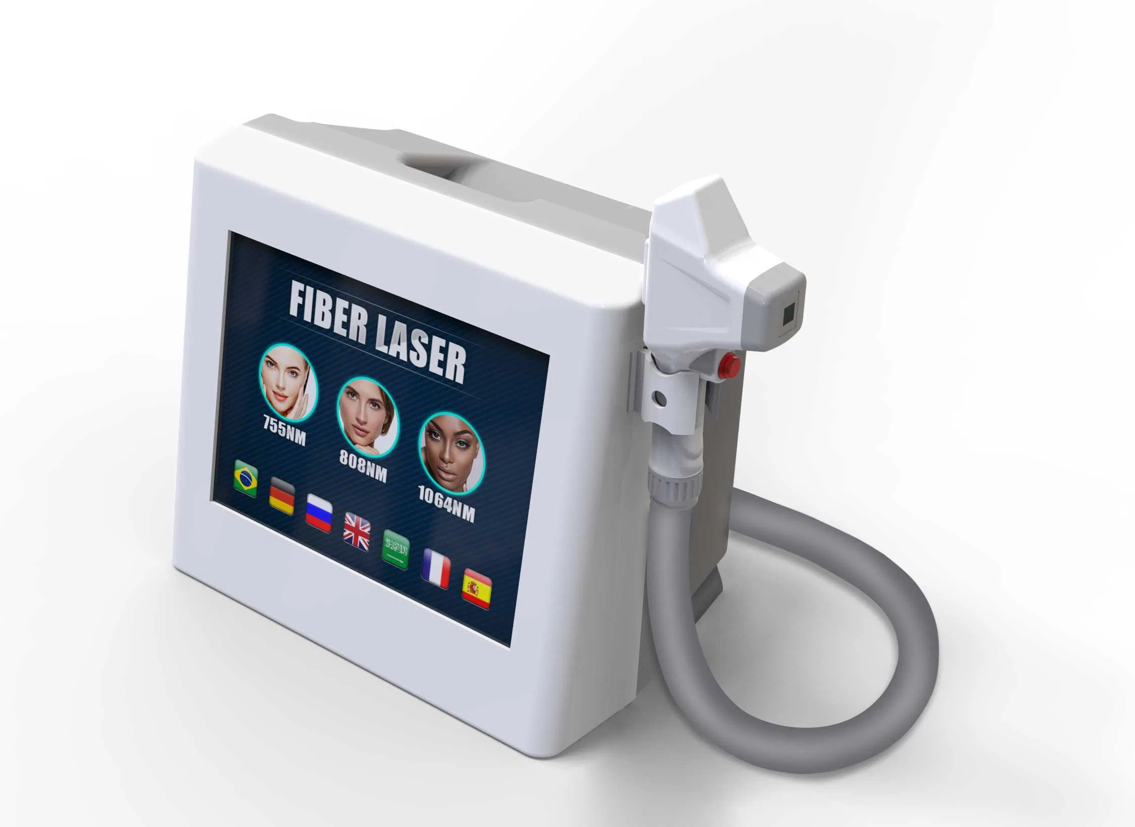 808nm Diode Laser Hair Removal Machine Fiber Coupled Laser Technology for Spas and Salons