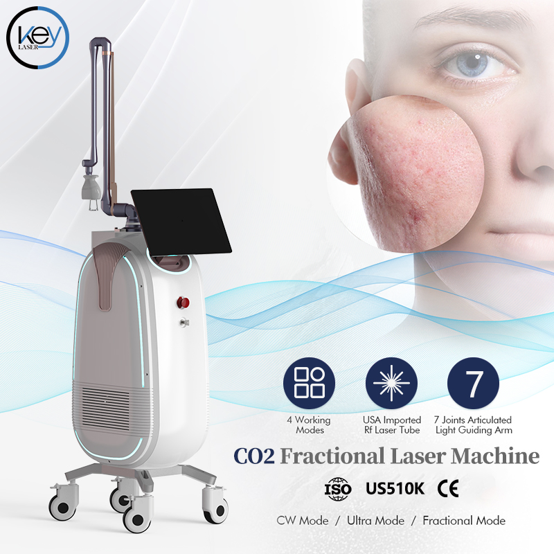 FDA Approved Fractionated CO2 Laser Machine 10600nm CO2 Fractional Laser for Scar Removal
