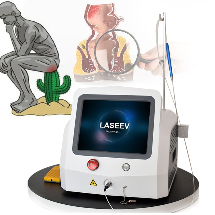 Newest 980nm 1470nm Hemorrhoids Fistula Treatment Diode Laser Medical Technology
