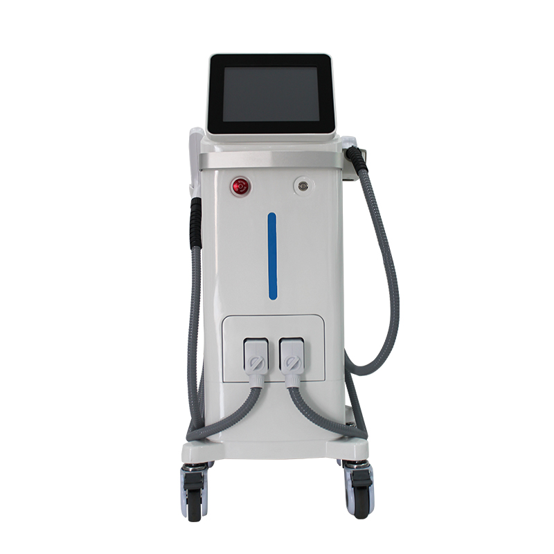 2 in 1 Q Switch IPL Hair Removal and ND YAG Laser Pigmentation Tattoo Removal Machine