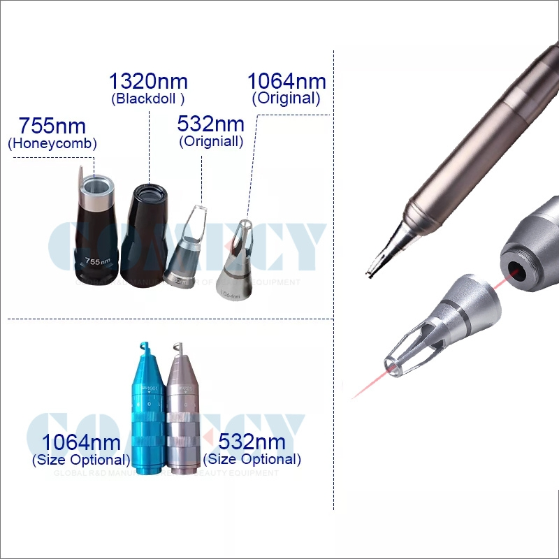 Professional ND YAG Q Switched Laser Machine for Tattoo and Pigment Removal