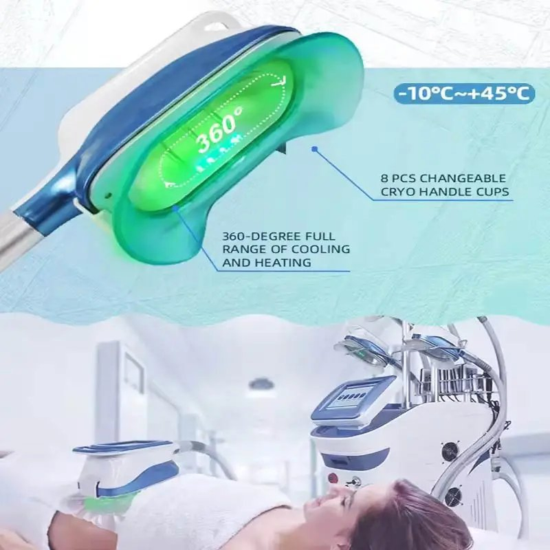 360 Cryolipolysis Fat Freezing Machine Non Invasive Body Slimming CE Approved Weight Loss Equipment