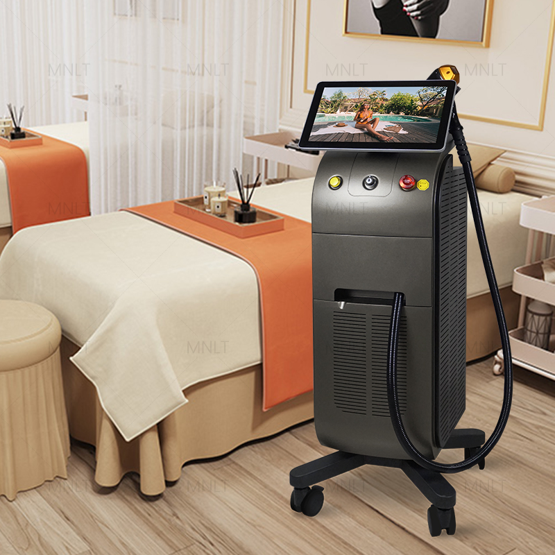 Diode Laser Hair Removal Android 12 System Ai Technology Painless