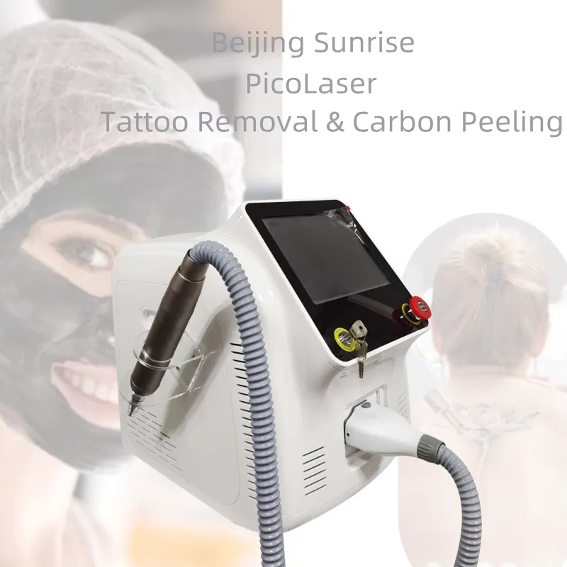 Best CE Q-Switched ND YAG No Pain Tattoo Pigment Skin Tag Removal Beauty Machine Skin Rejuvenation Picosecond Laser