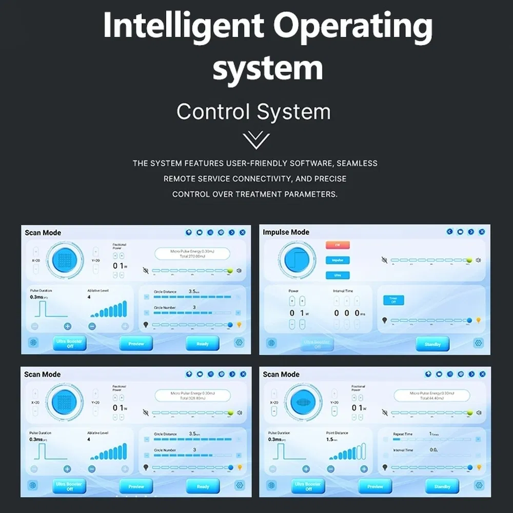 FDA Approved Fractionated CO2 Laser Machine 10600nm CO2 Fractional Laser for Scar Removal