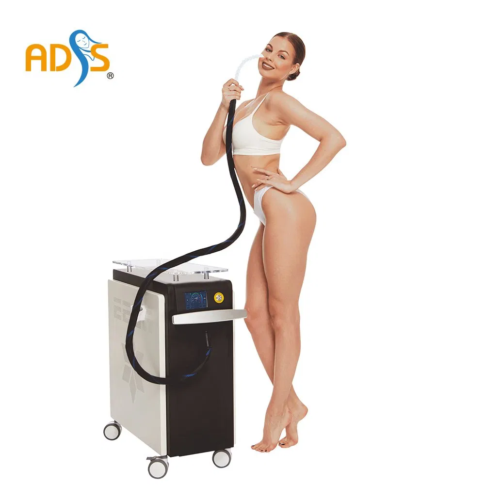 Vertical Cryo Air Cooling Skin Reduce Pain Air Skin Cooling System Cold Air Cooling Equipment for IPL Laser Diode CO2 Fractional Laser Treatment System