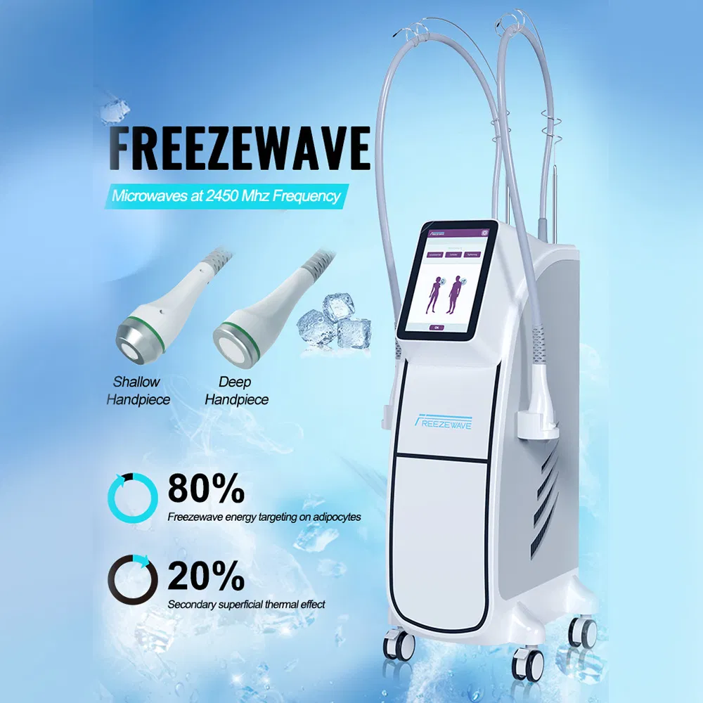 Ice-Microwave RF Coolwave 2.45GHz Fat Freezing Machine for Slimming Skin Tightening PRO Coolwave Machine