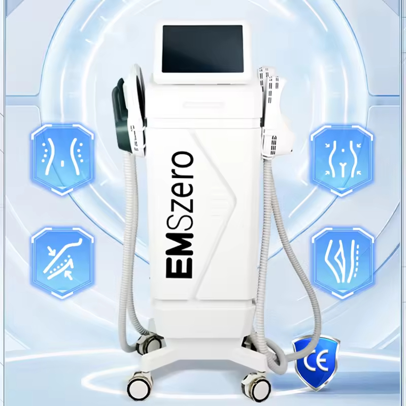 4 Handles Fat Freezing Cellulite Reduction Radio Frequency RF EMS Muscle Stimulator