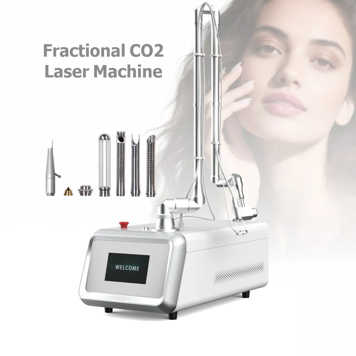 Portable CO2 Fractional Laser Scar Removal Machine Factory Price Wrinkle Removal Machine Skin Resurfacing