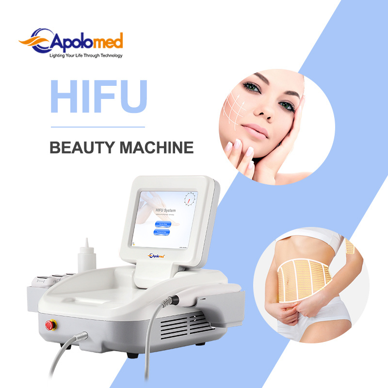 Portable Face Lift Vaginal Tightening Wrinkle Removal Machine Ultrasound Hifu