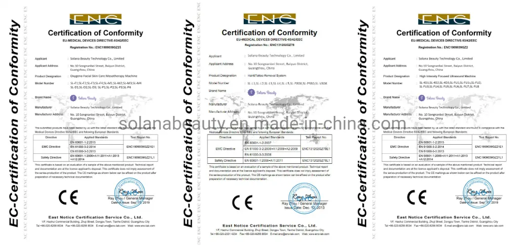 Certificates