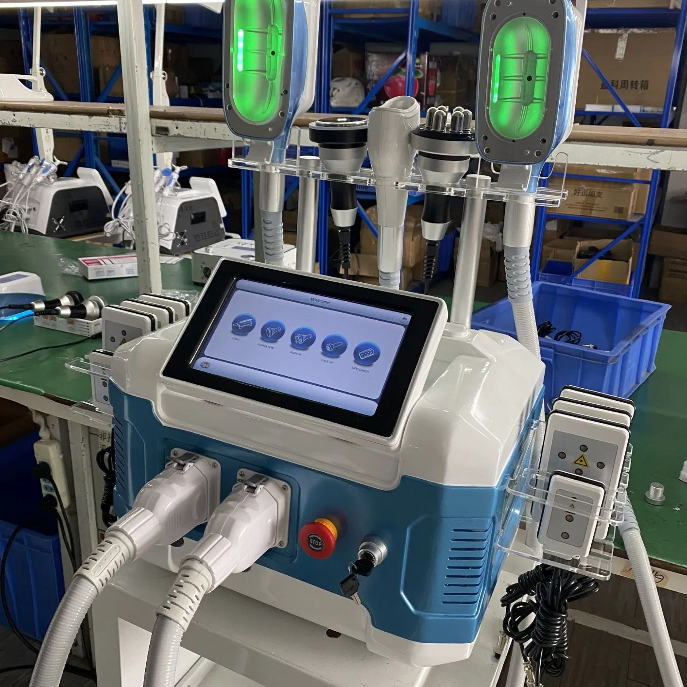 Portable Cryolipolysis Slimming Fat Freezing Machine