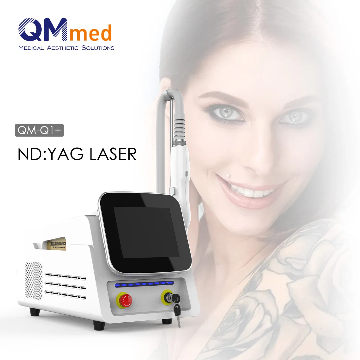 Professional Tattoo Cleaning Instrument Picolaser Lutron Tattoo Removal Laser Q Switched ND YAG Laser Picolaser OEM Picosecond Laser ND YAG Laser